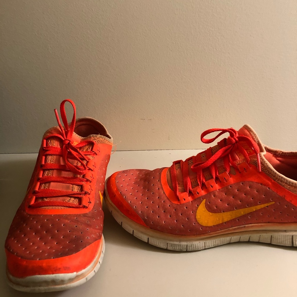 Nike sneakers.